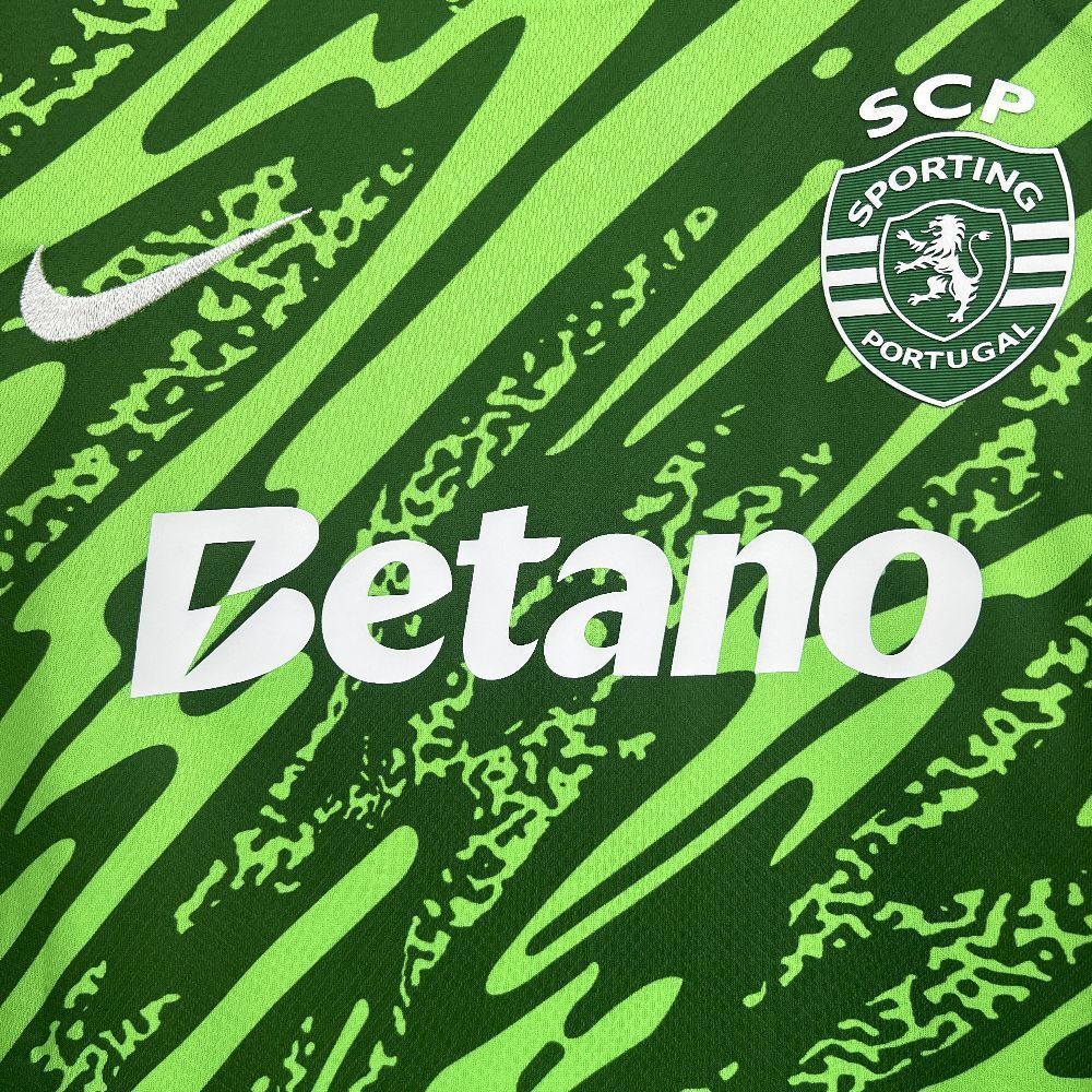 Kit Infantil Sporting Goleiro 25/26 - Verde