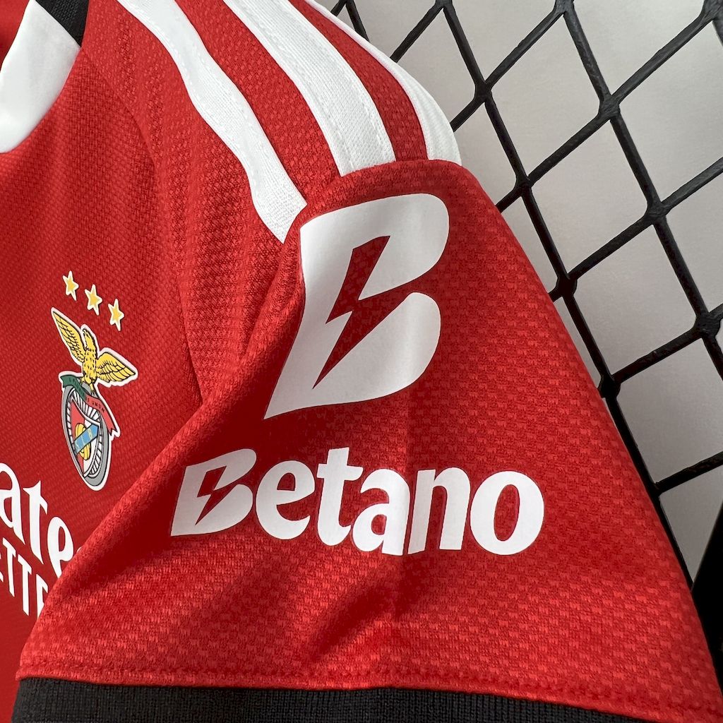 Kit Infantil Benfica Home 25/26 - Vermelho