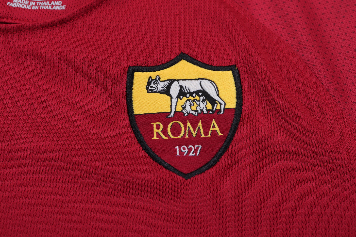 Kit Infantil Roma Home Retrô 17/18 Nike - Vermelho