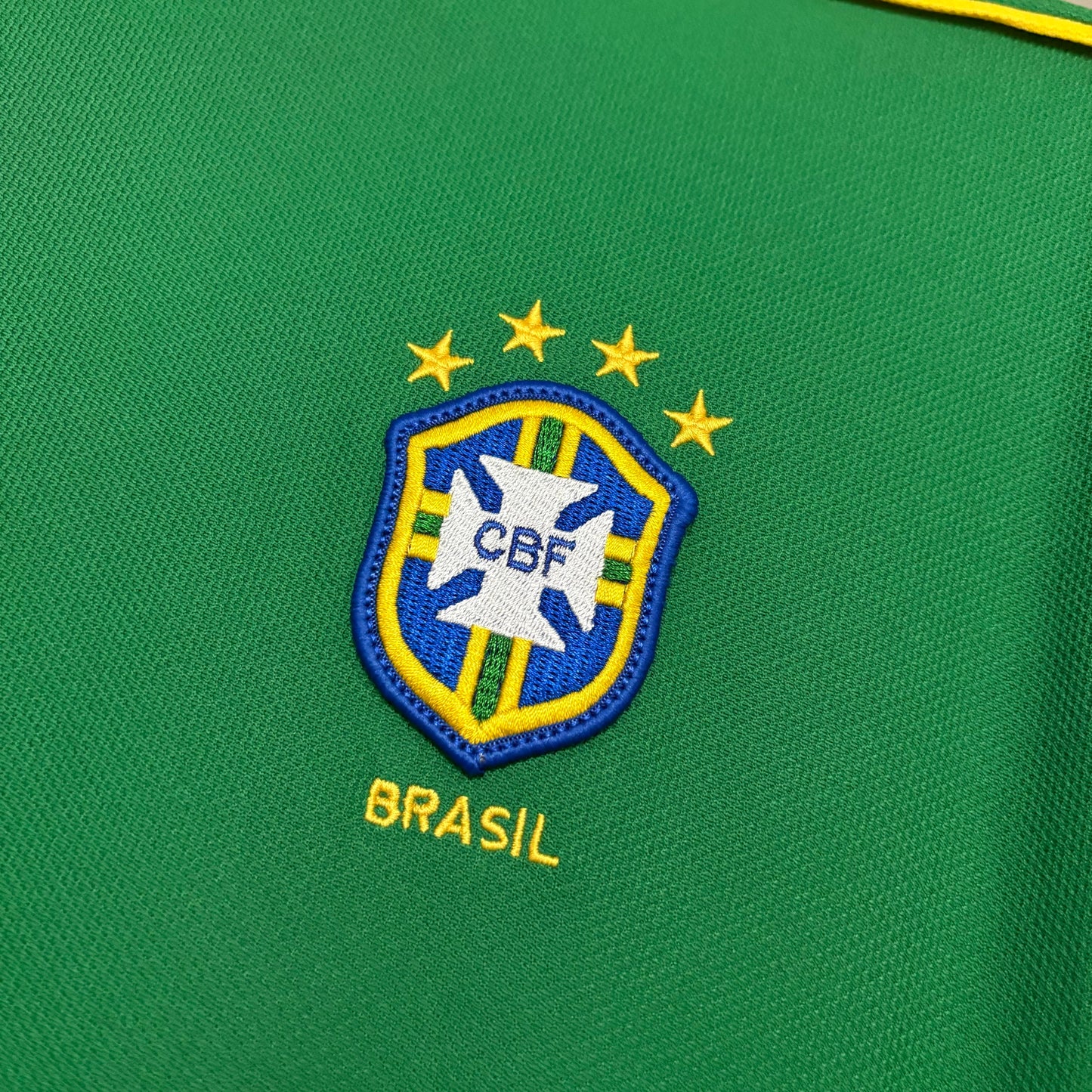 Brasil Goleiro 1998 Retrô Nike - Verde