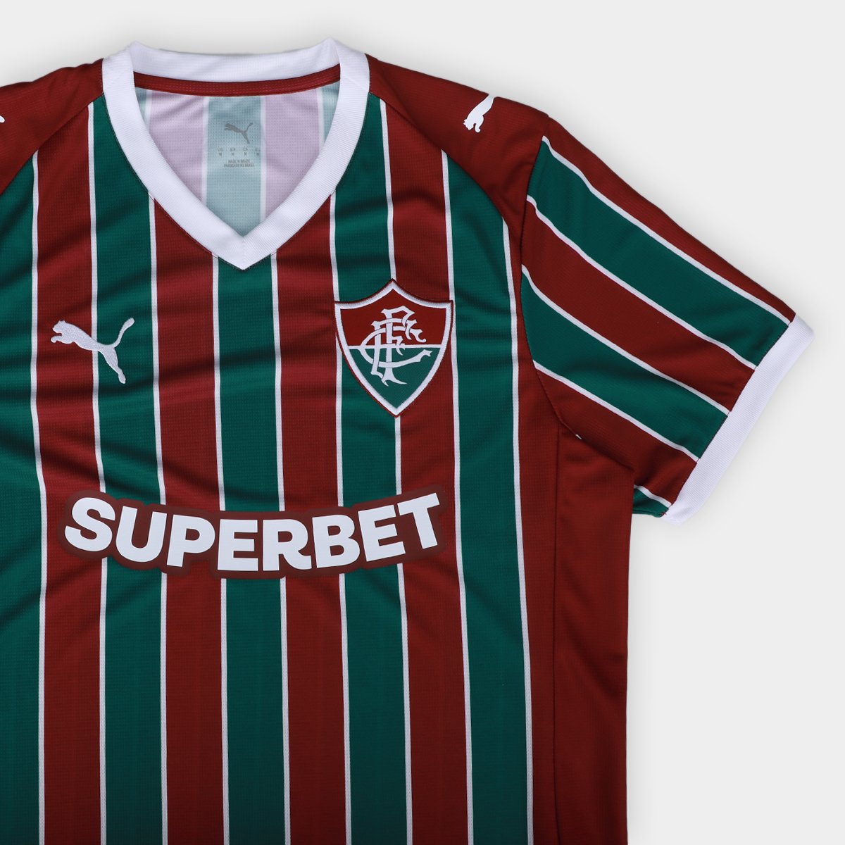 Fluminense Home 26/27 Puma Torcedor Masculino - Tricolor