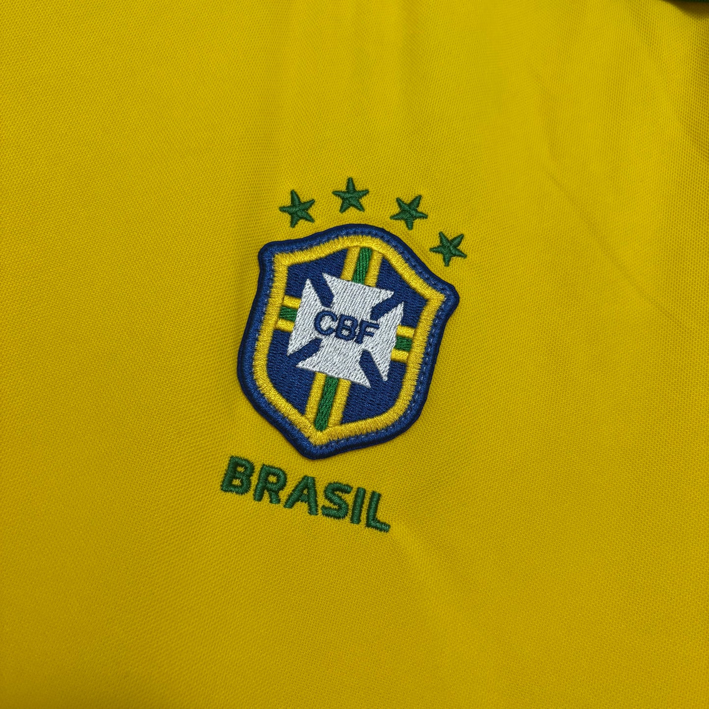 Brasil Home Retrô 1998 Manga Longa Nike - Amarela