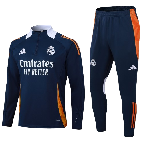 Kit Treino Agasalho + Calça Real Madrid - Azul