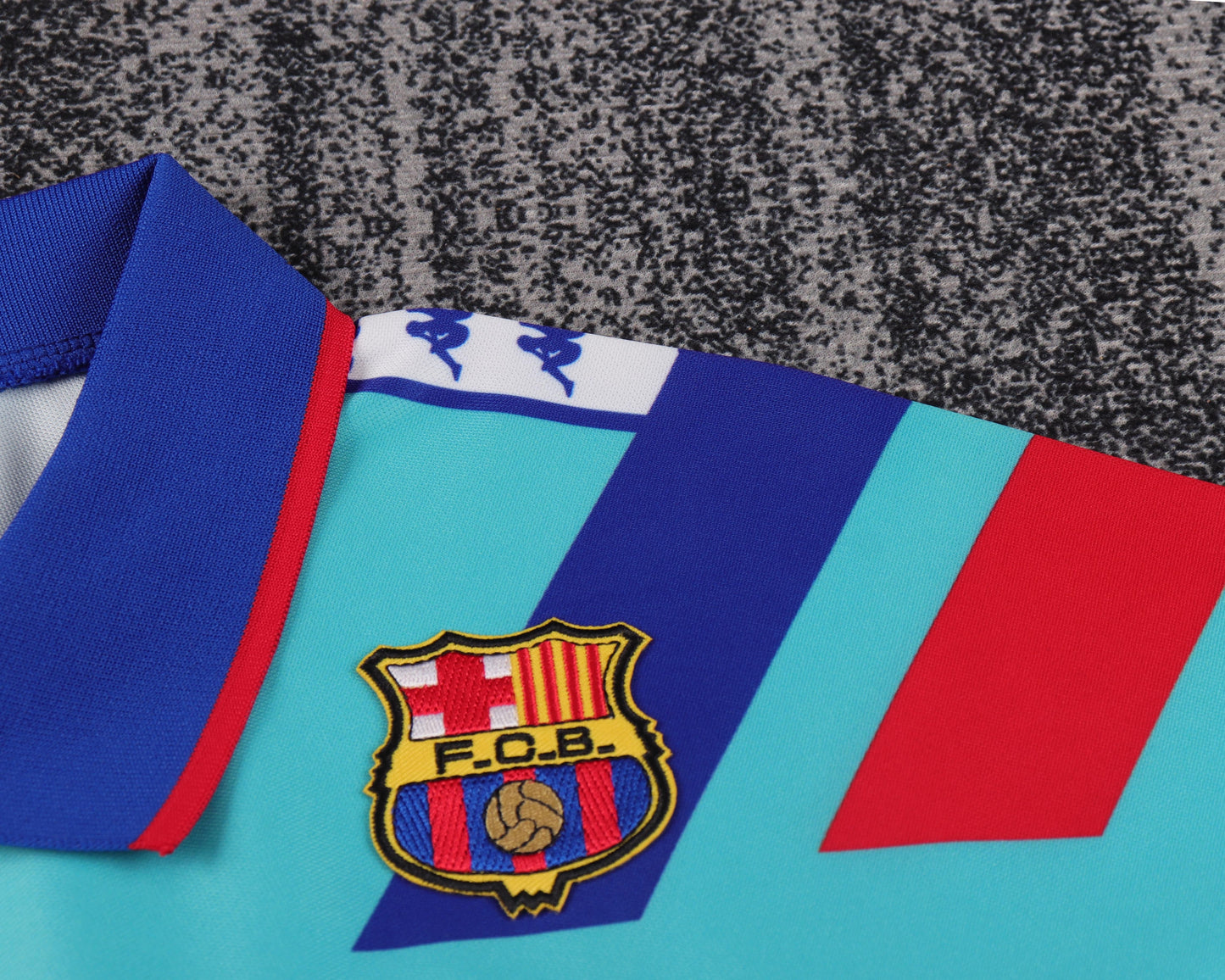 Kit Infantil Barcelona Away Retrô 92/93 - Verde