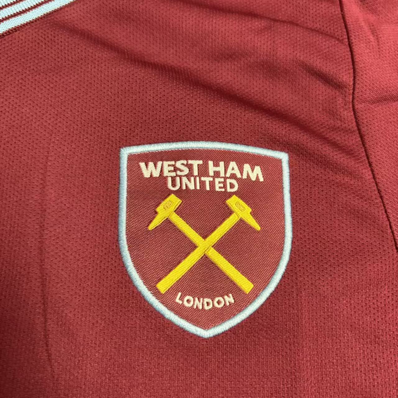 Kit Infantil West Ham Home 25/26 - Vinho