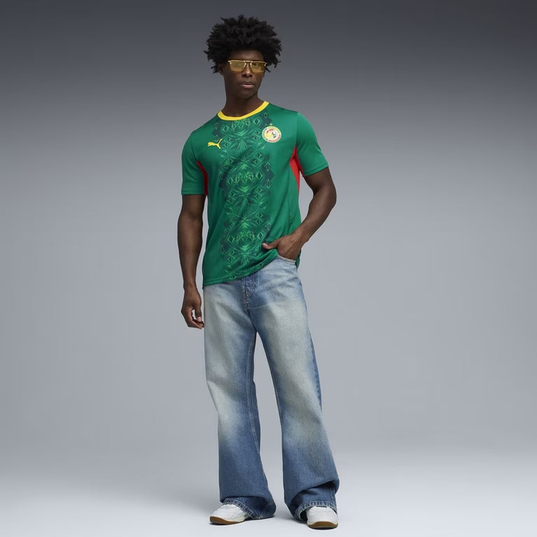 Senegal Away 26/27 Masculino Jogador Puma - Verde