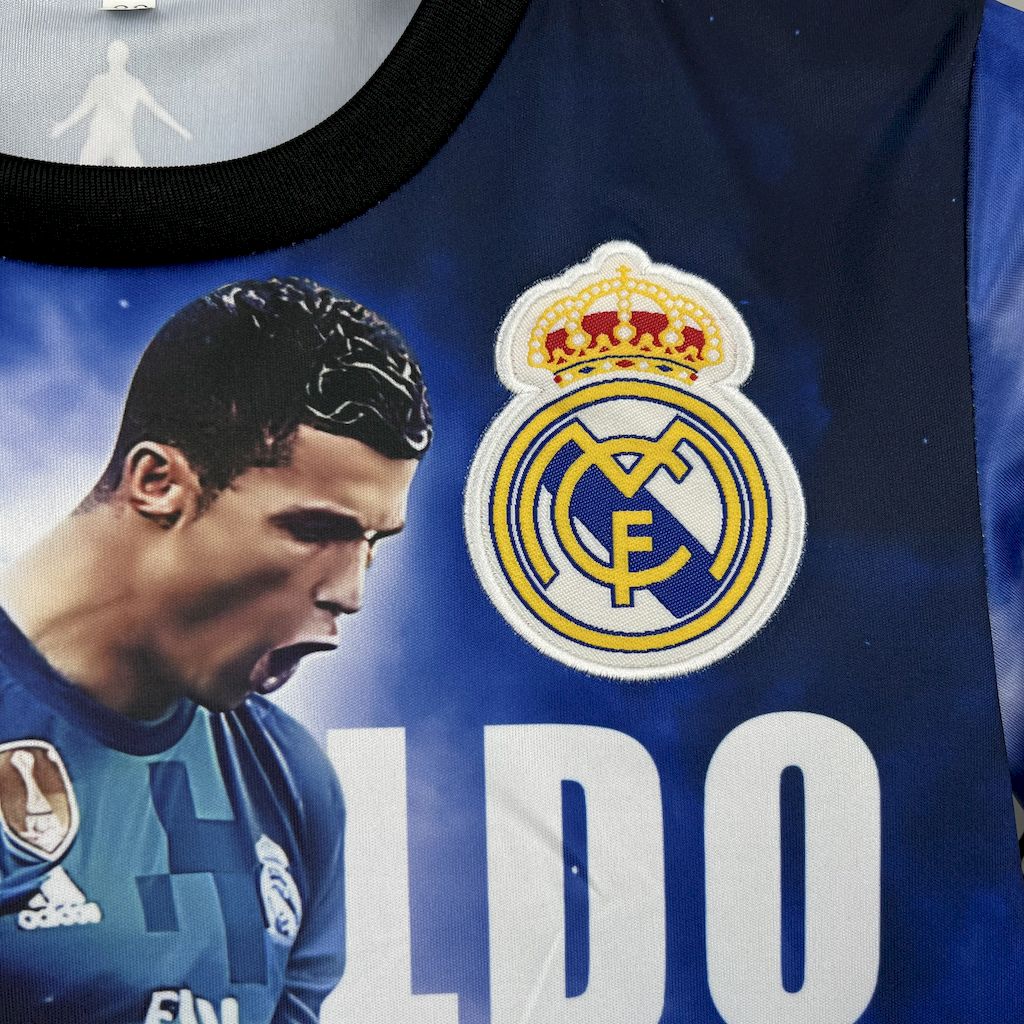 Kit Infantil Real Madrid CR7 25/26 - Azul