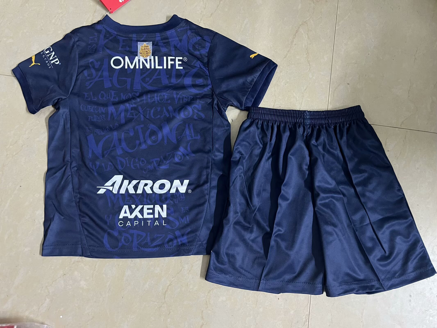 Kit Infantil Chivas Guadalajara Away 25/26 - Azul
