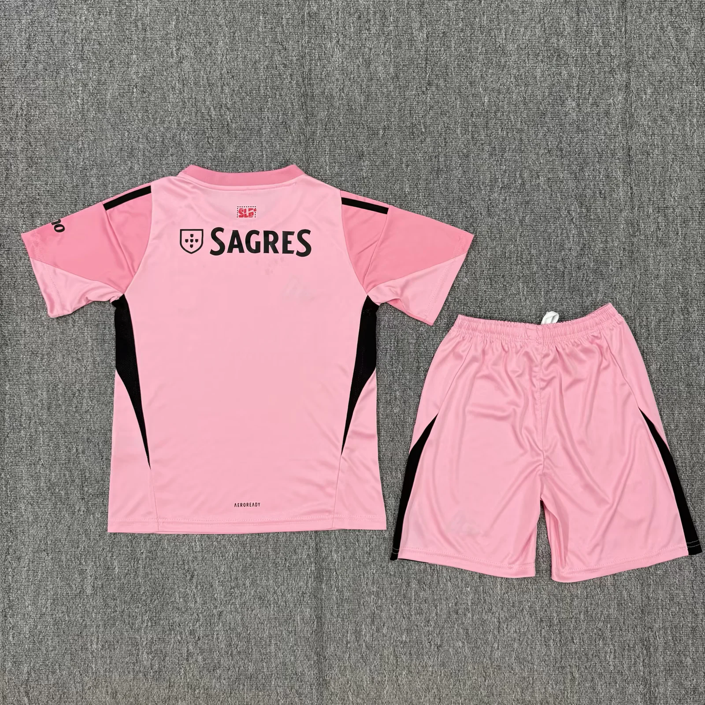 Kit Infantil Benfica Goleiro 25/26 - Rosa
