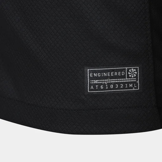 Corinthians Third 25/26 Torcedor Nike Masculina - Preta e Laranja