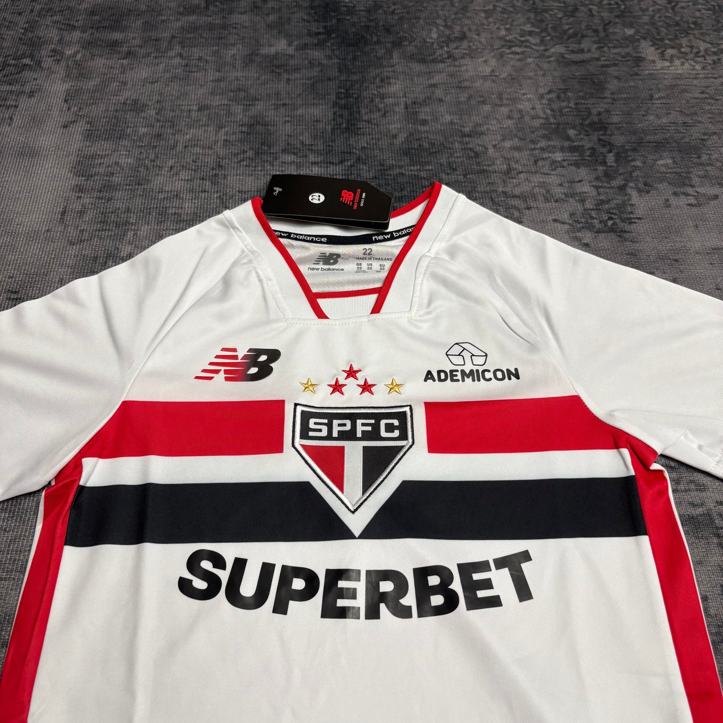 Kit Infantil São Paulo Home 26/27 - Branca
