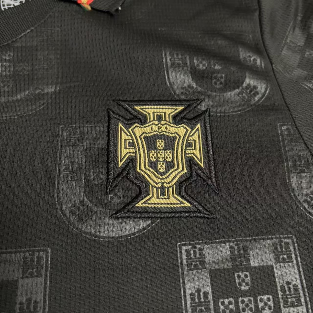 Kit Infantil Portugal Third 25/26 - Preto