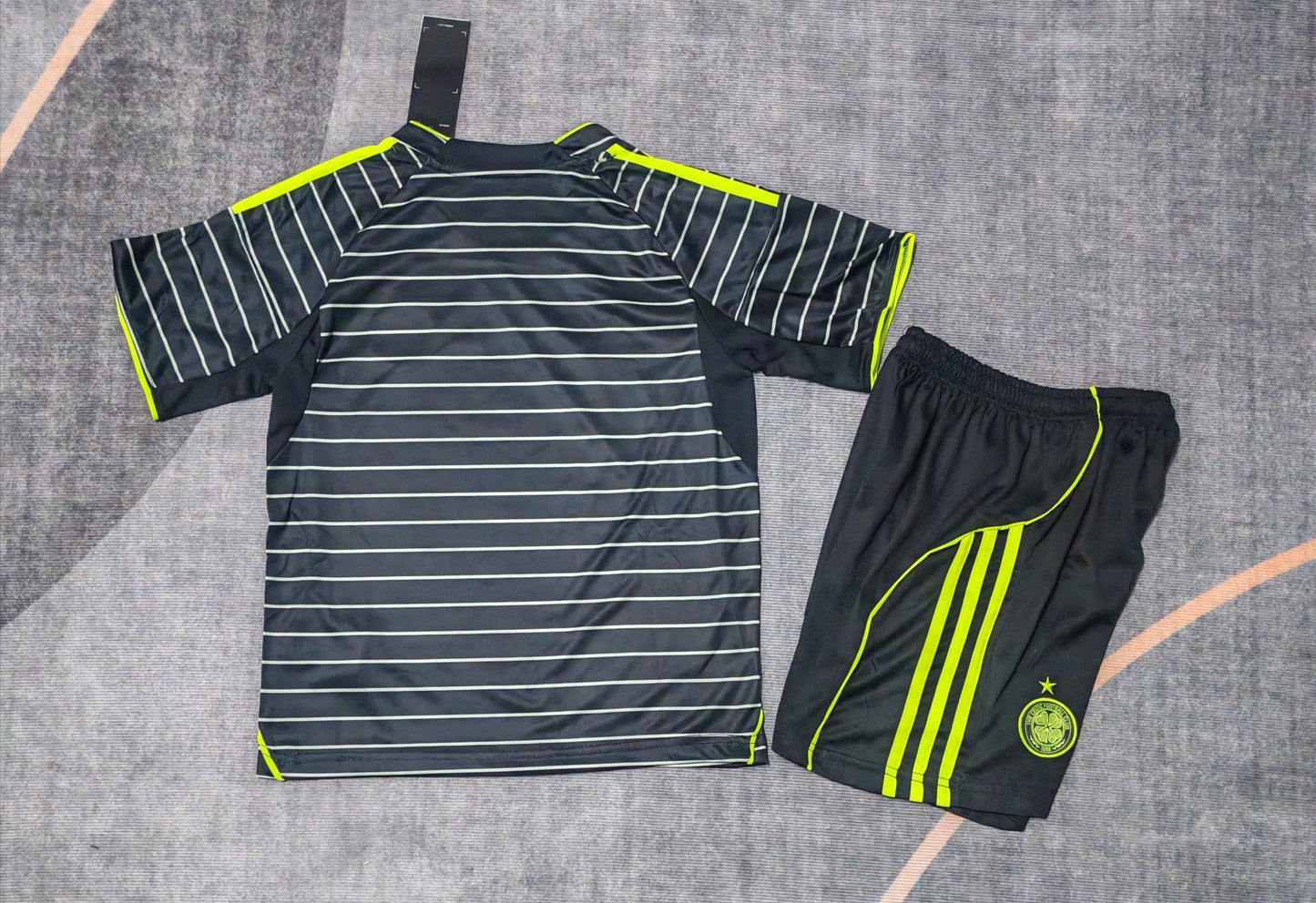 Kit Infantil Celtic Treino 25/26 - Preto