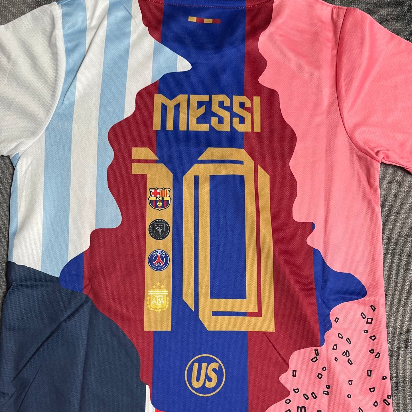 Kit Infantil Edição MESSI Carreira 25/26 - Colorido