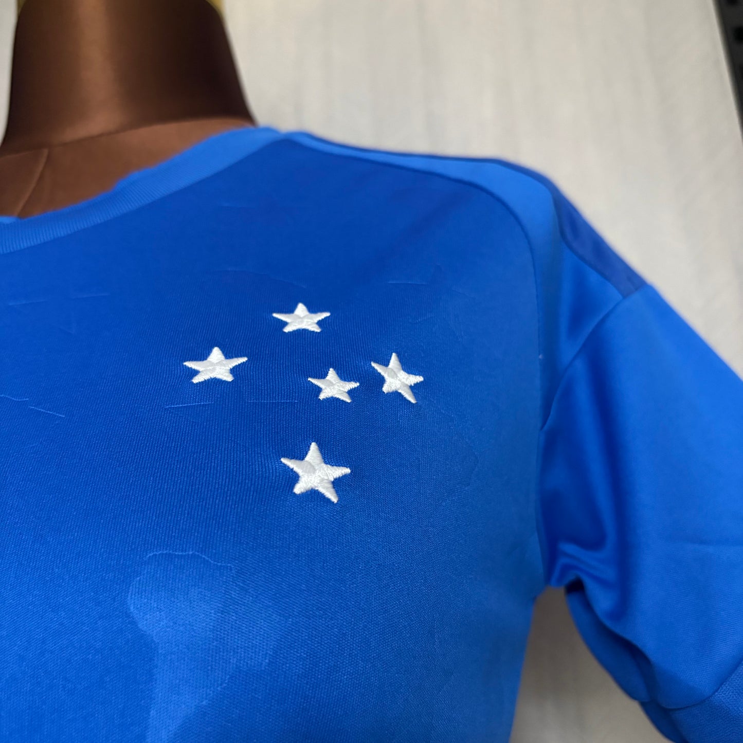 Cruzeiro Cropped Home 26/27 Adidas Feminina - Azul