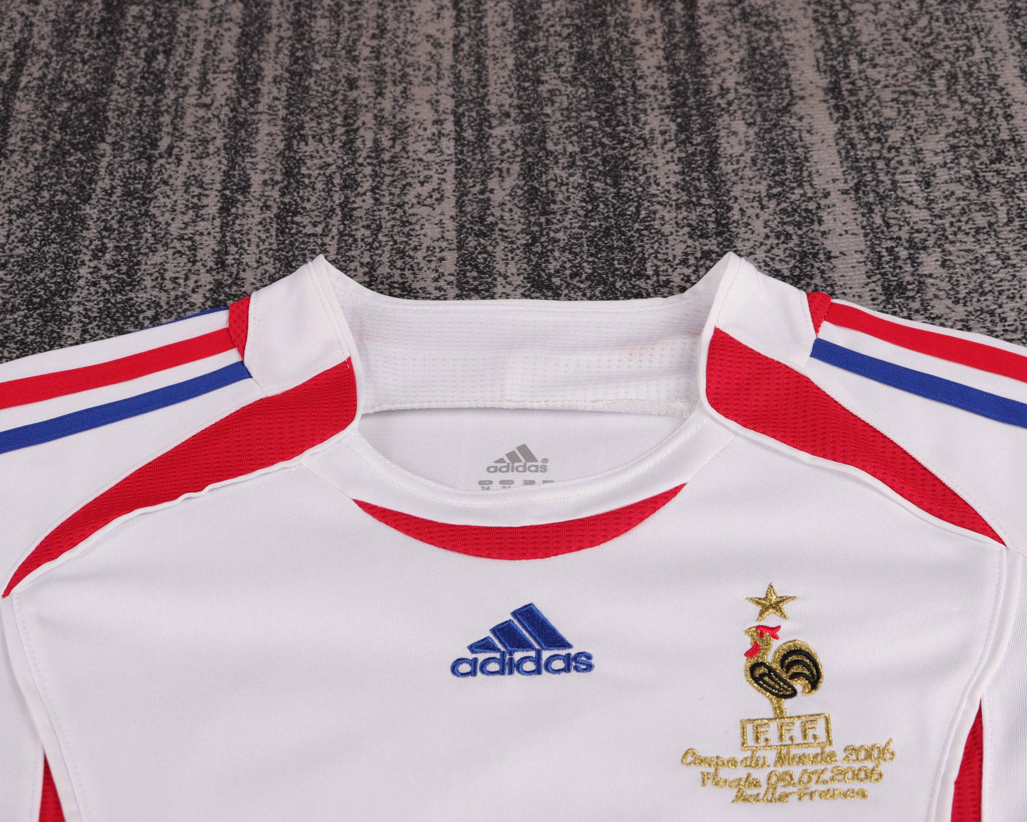Kit Infantil França Away Retro 2006 - Branca