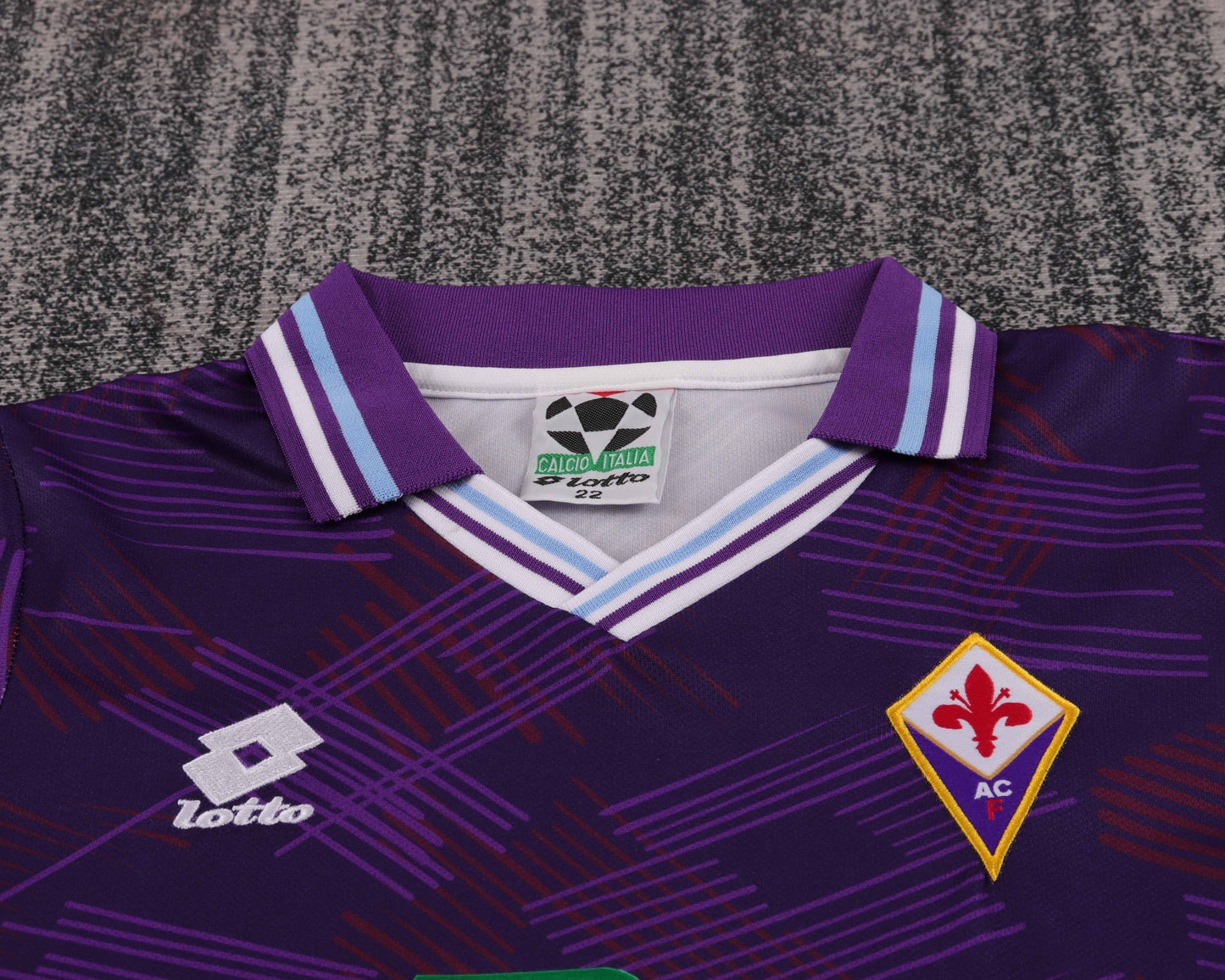 Kit Infantil Fiorentina Home Retrô 1992 - Roxo