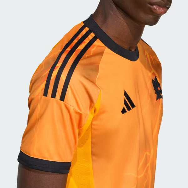 Roma Away 25/26 Torcedor Adidas - Laranja