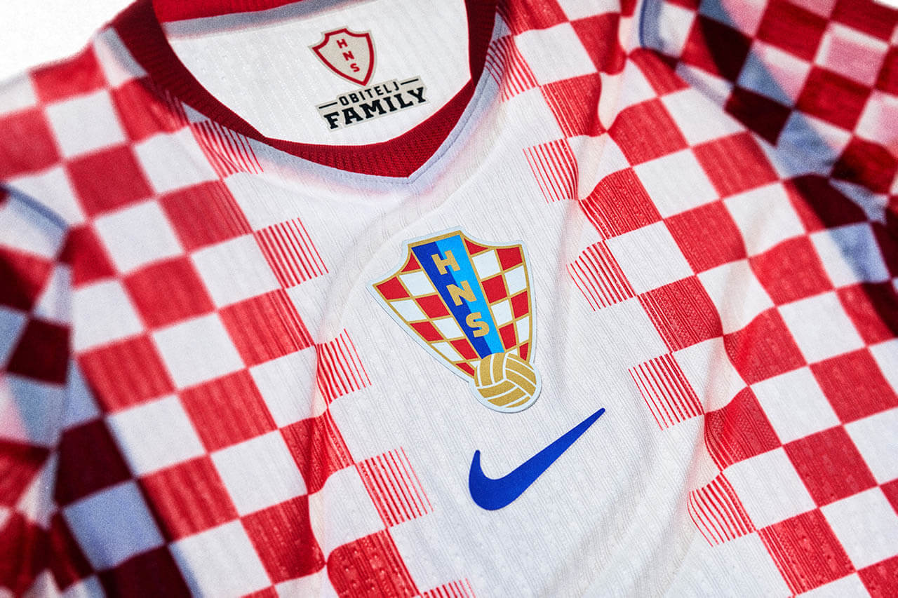 Cróacia Home 26/27 Masculino Jogador Nike - Branca