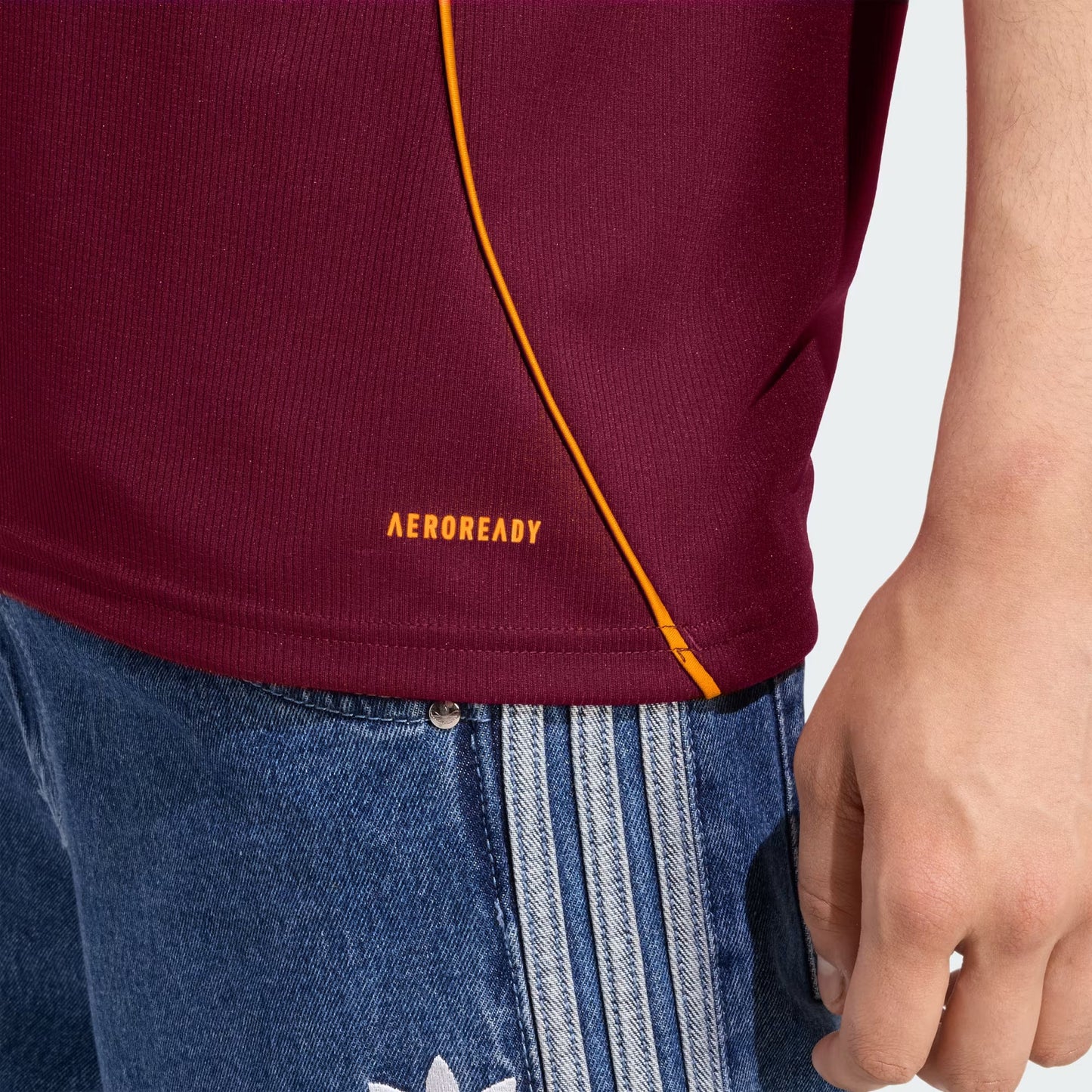 Roma Home 25/26 Torcedor Adidas - Vinho