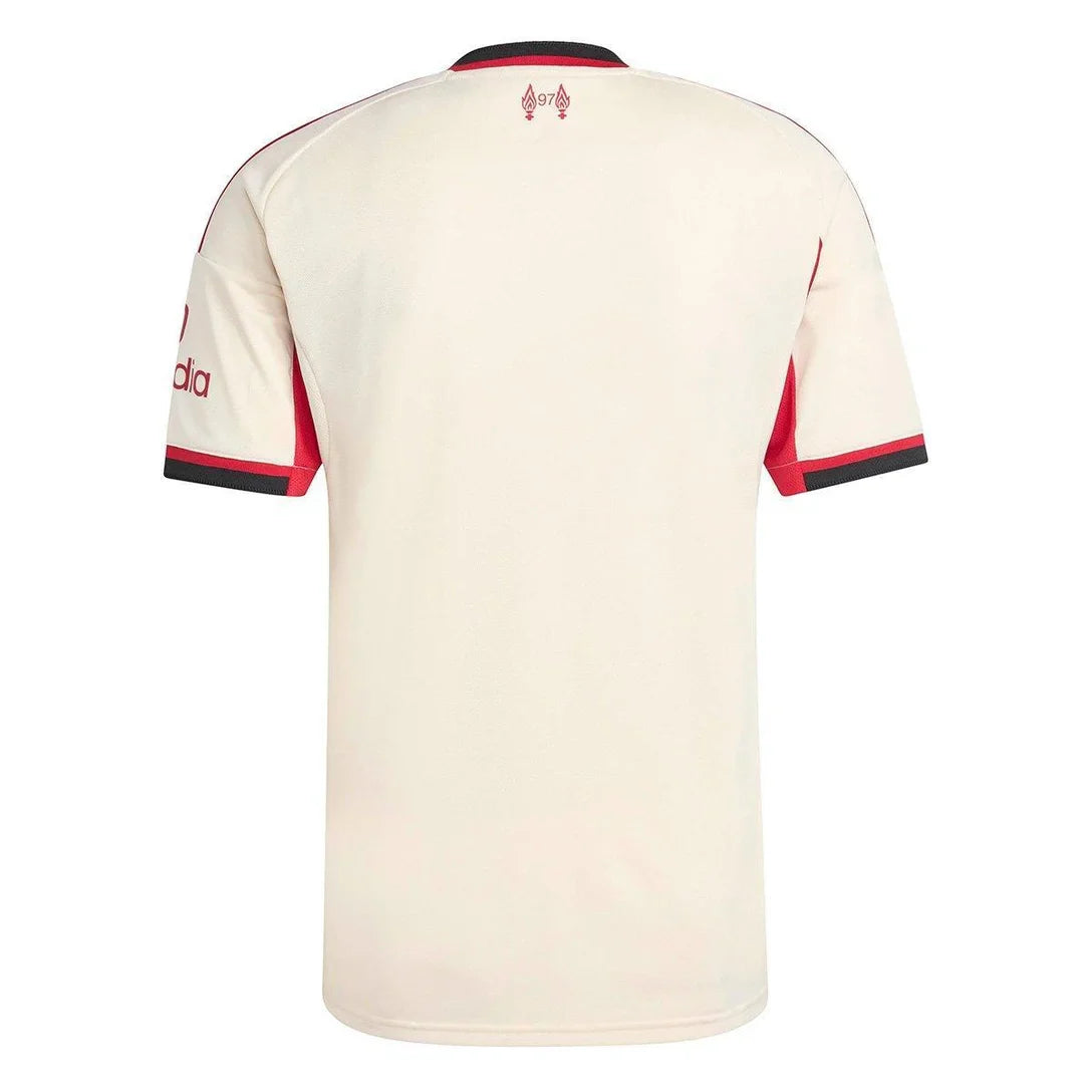 Liverpool Away 25/26 Jogador Adidas - Bege
