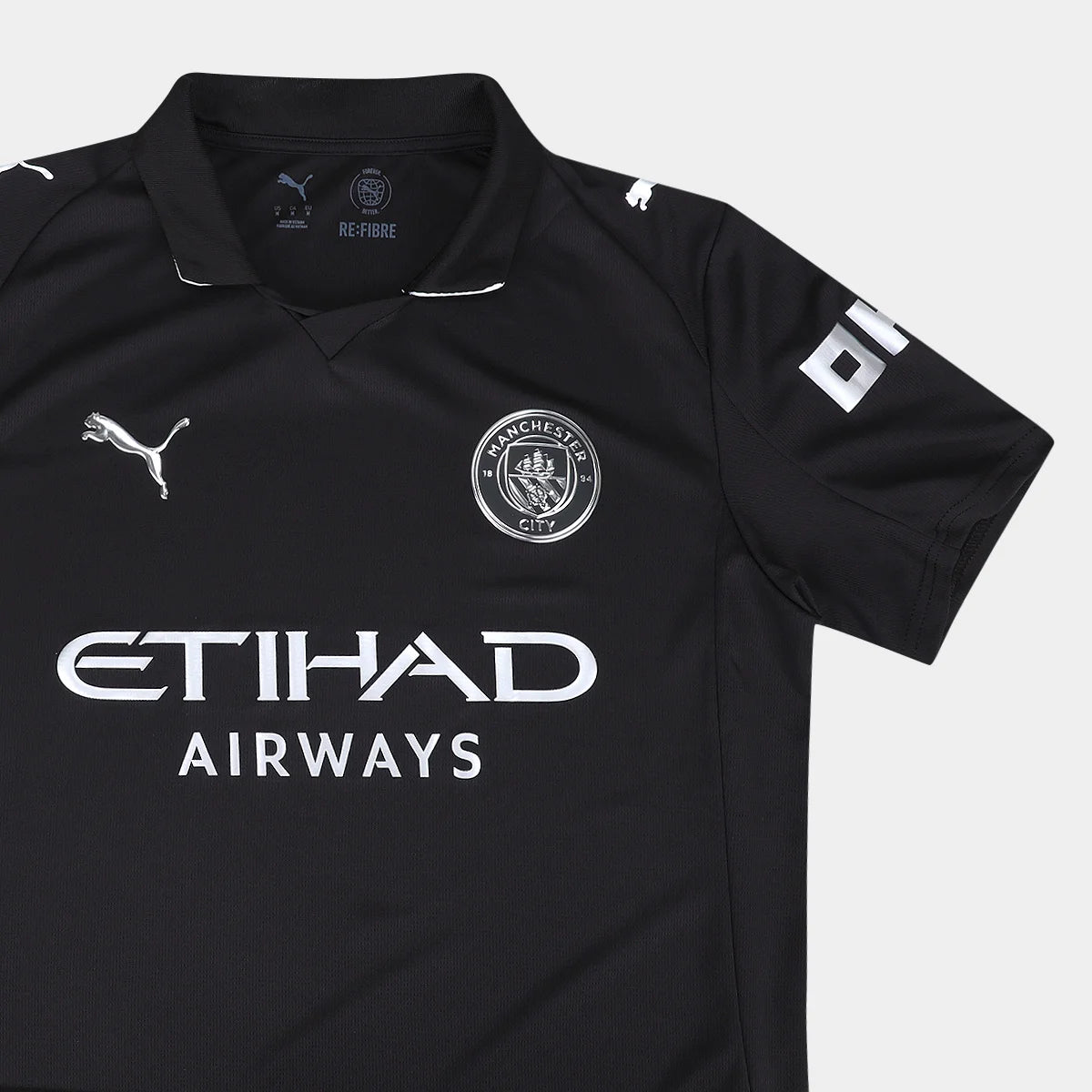 Manchester City Third 25/26 Torcedor Puma - Preta