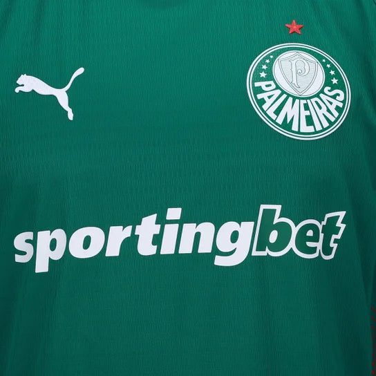 Palmeiras Home 26/27 Torcedor Feminina Puma - Verde