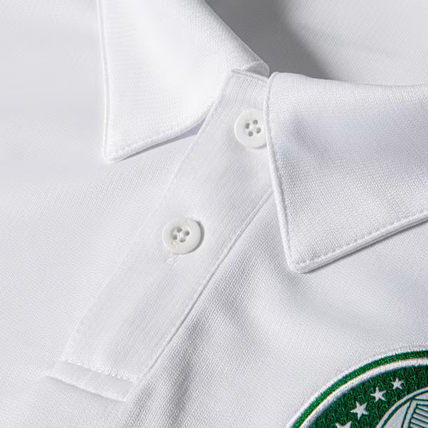 Palmeiras Edição Especial Evostripe Polo 26/27 Masculino Torcedor Puma - Branca