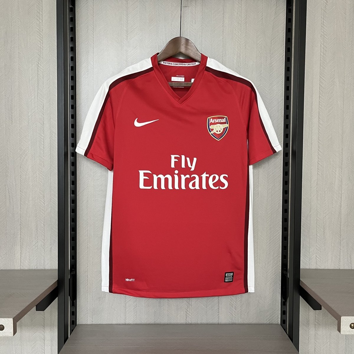 Arsenal Home Retro 08/09 Nike - Vermelho