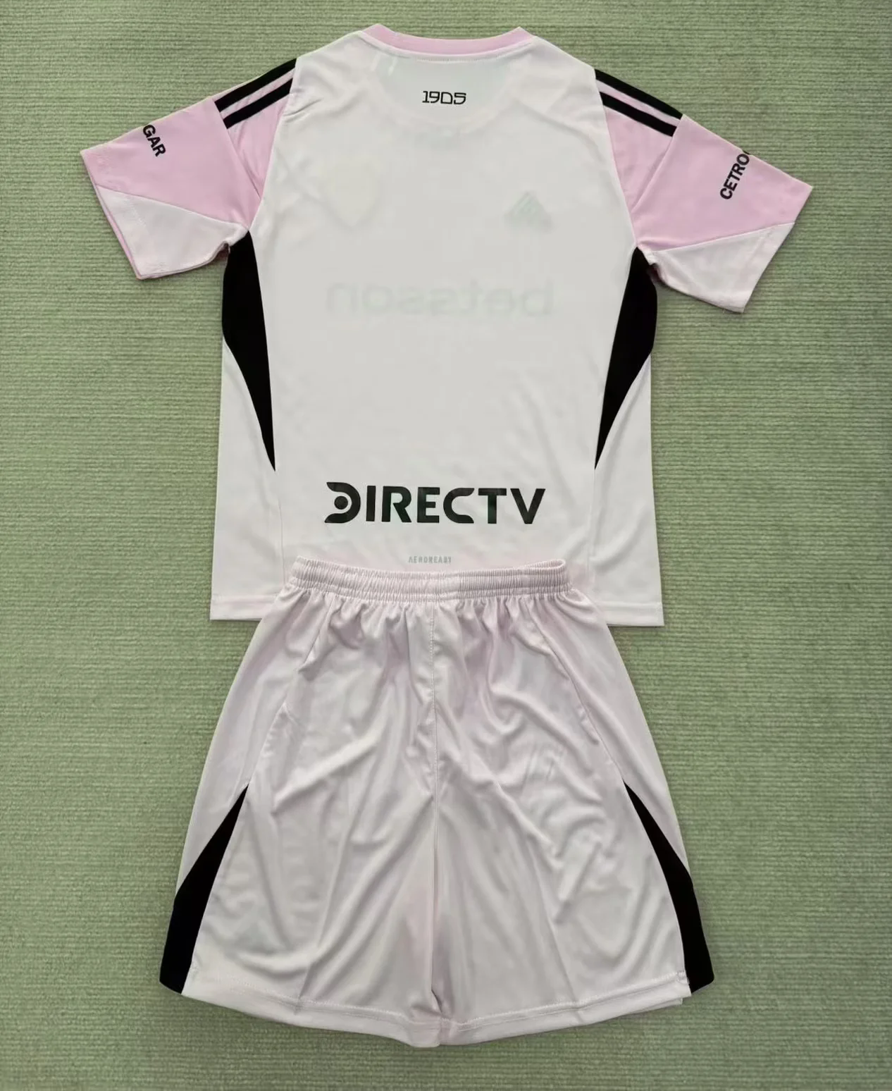 Kit Infantil Boca JRS Goleiro 25/26 - Rosa