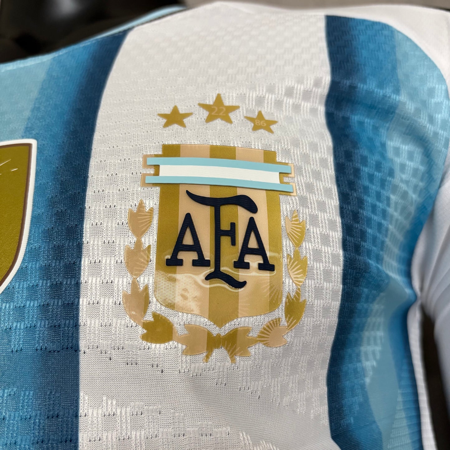 Argentina Home Manga Longa 26/27 Masculino Jogador Adidas - Branca e Azul