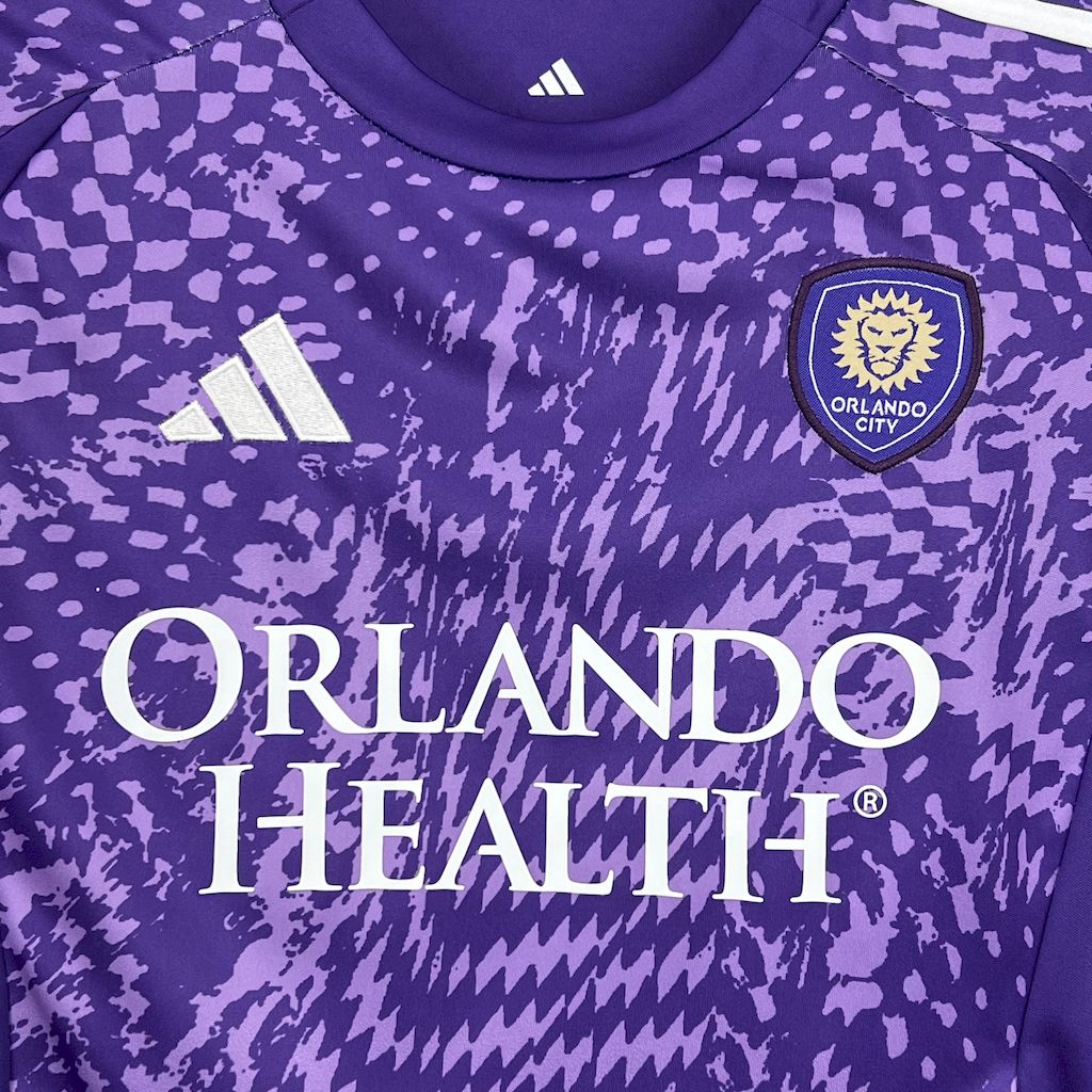 Kit Infantil Orlando City Home 25/26 - Roxo