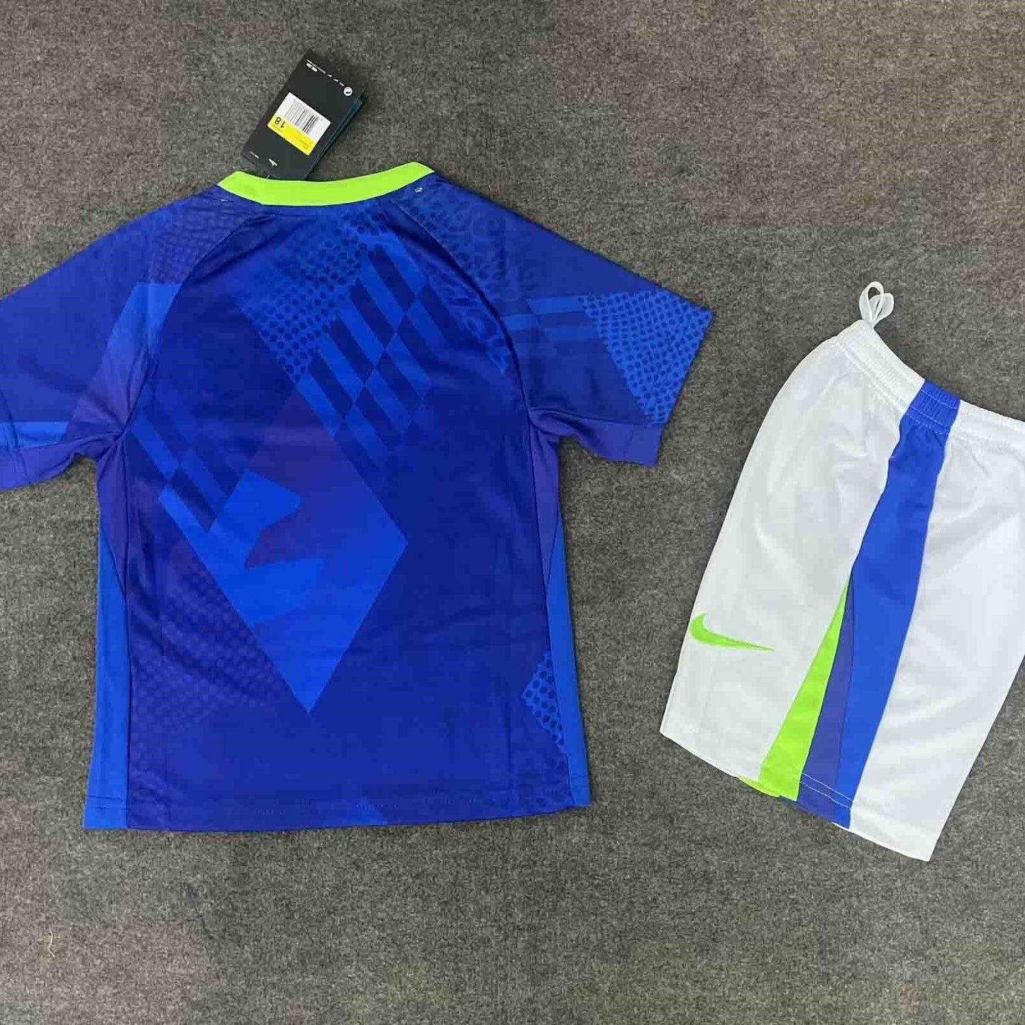 Kit Infantil Brasil Away 25/26 - Azul