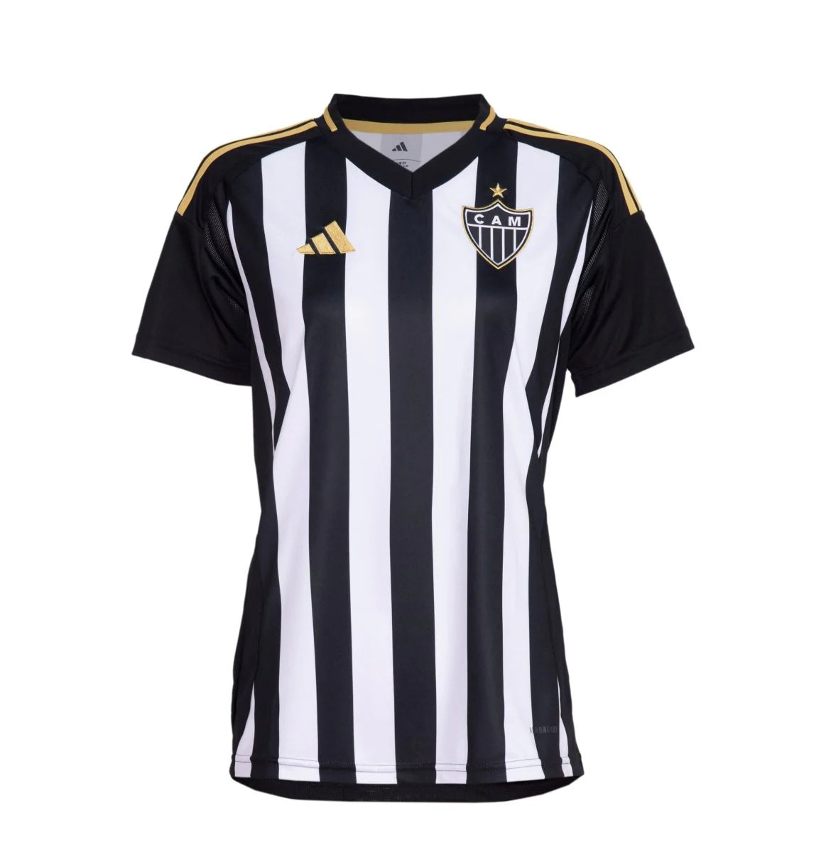 Atlético Mineiro Home 25/26 Adidas Feminina - Branca e Preta