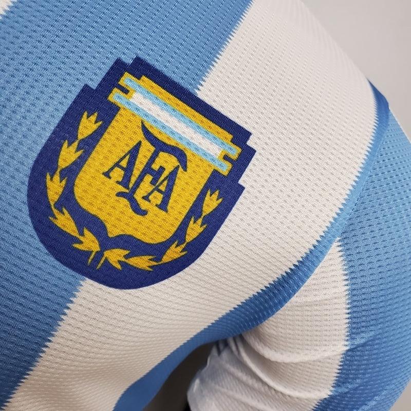 Argentina Home Retrô 1986 Masculino Le Coq Sportif - Azul e Branca