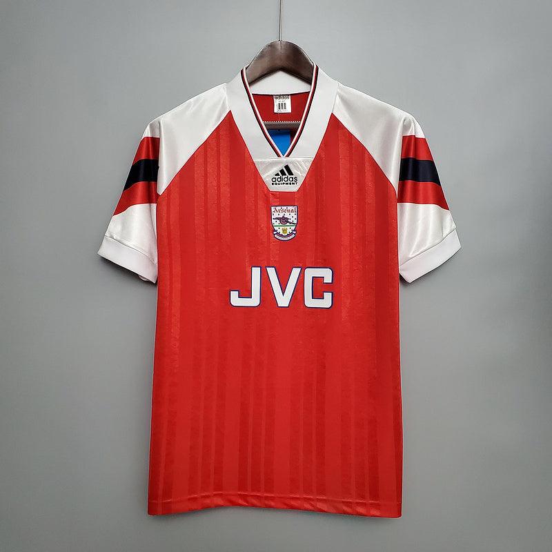Arsenal Home Retrô 92/93 Adidas - Vermelha