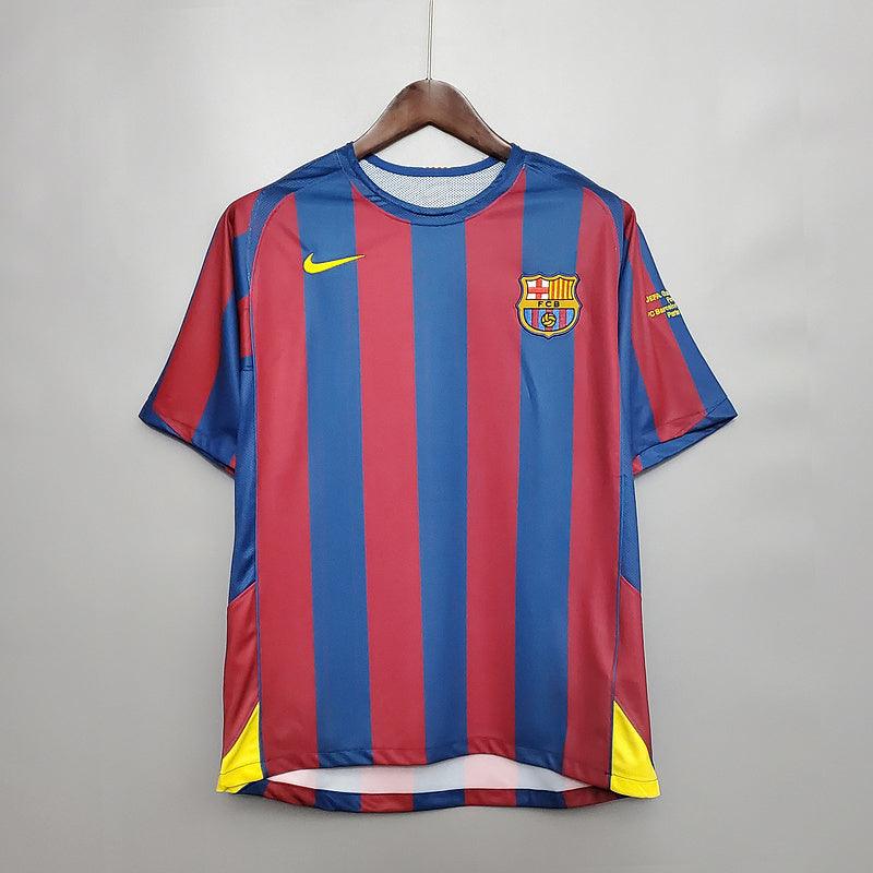 Barcelona Home Retrô 2006 Nike - Grená