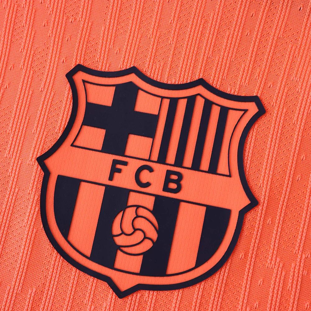 Barcelona Third 25/26 Jogador Nike - Laranja