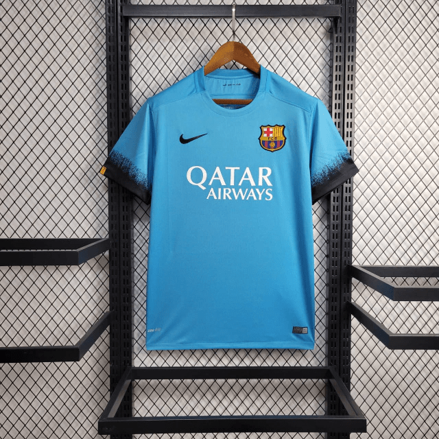 Barcelona Retrô Third 15/16 Nike - Azul