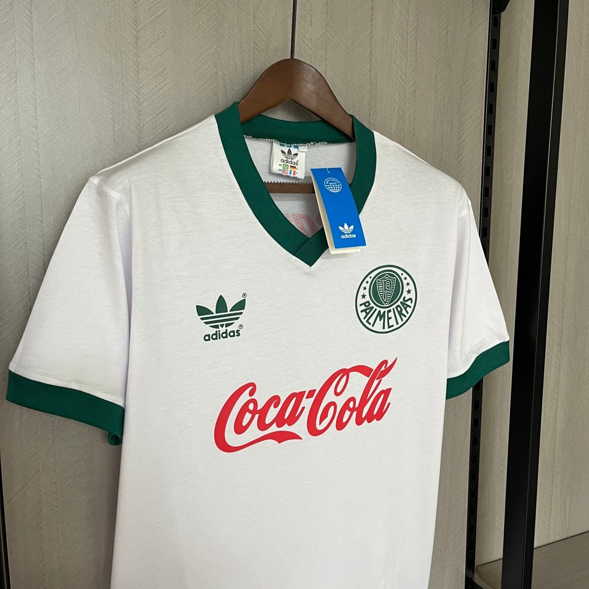 Palmeiras Retro Away 1989 Torcedor Adidas - Branca