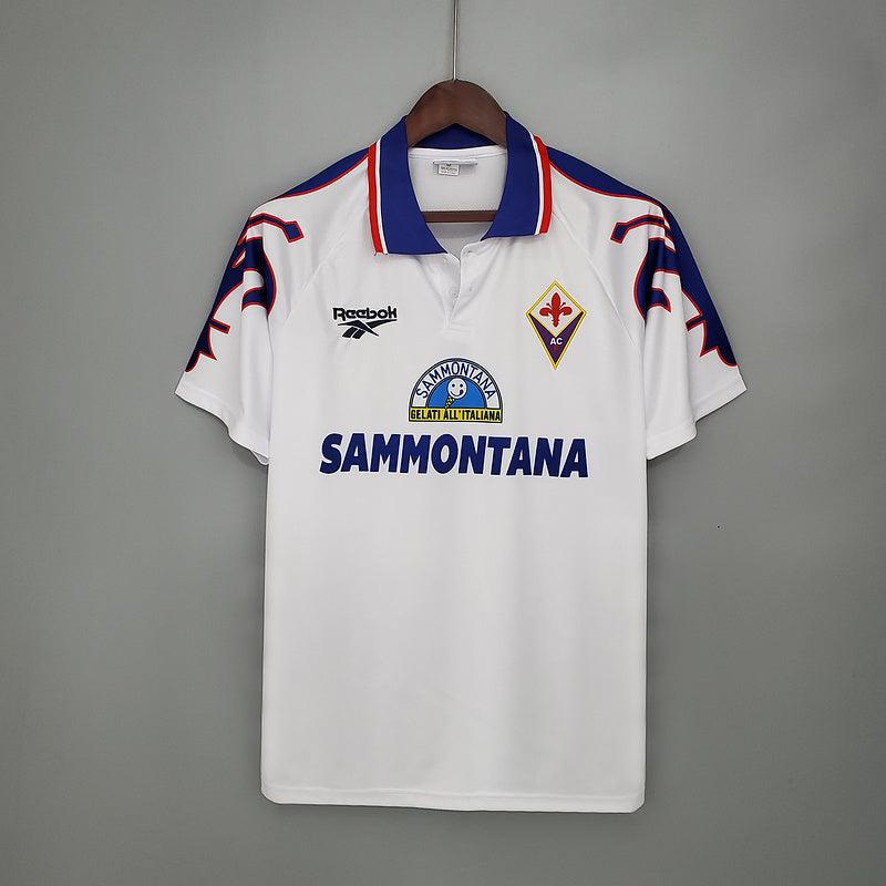 Fiorentina Away Retrô 1995/1996 Reebok - Branca