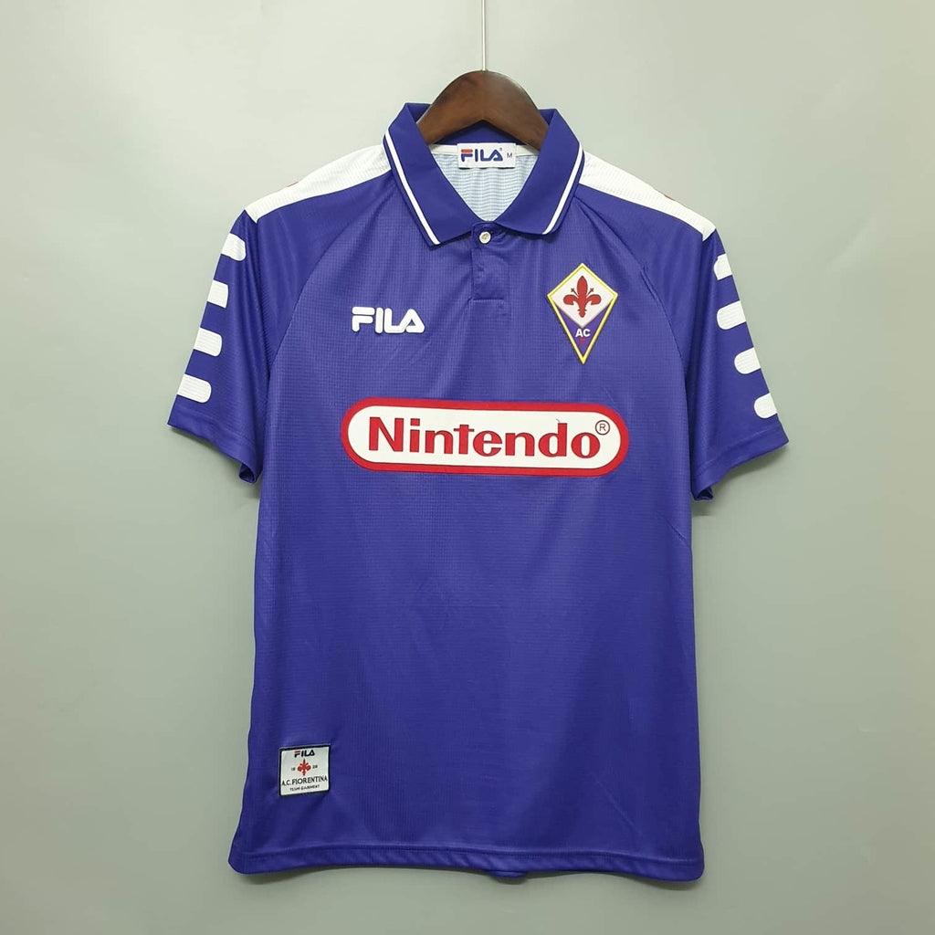 Fiorentina Home Retrô 1998 Fila - Roxa