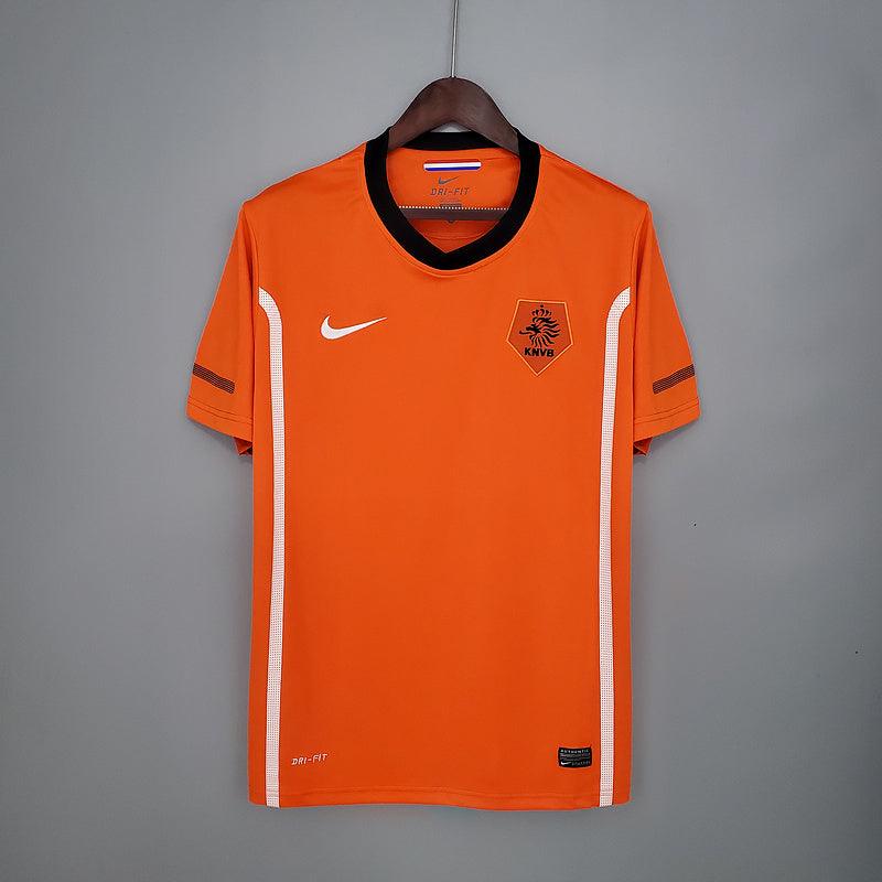 Holanda Home Retrô 2010 Nike - Laranja
