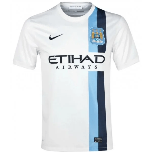 Manchester City Away Retro 13/14 Nike - Branca