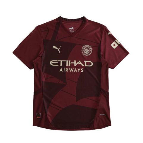 Manchester City Third 24/25 Torcedor Puma - Vinho
