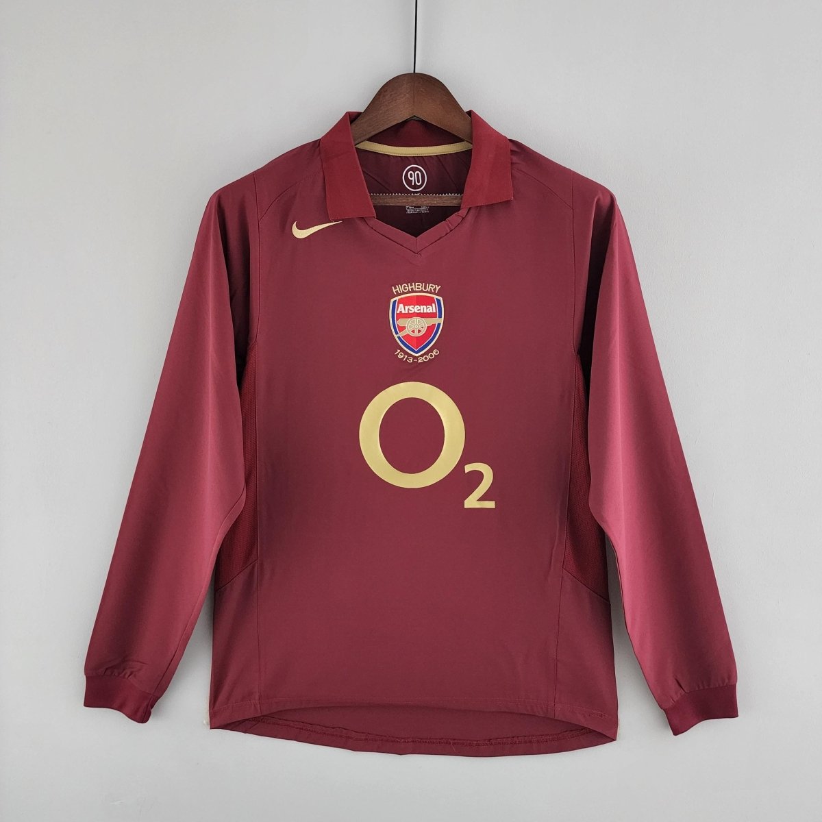 Arsenal Away Retro 05/06 Nike - Bordo