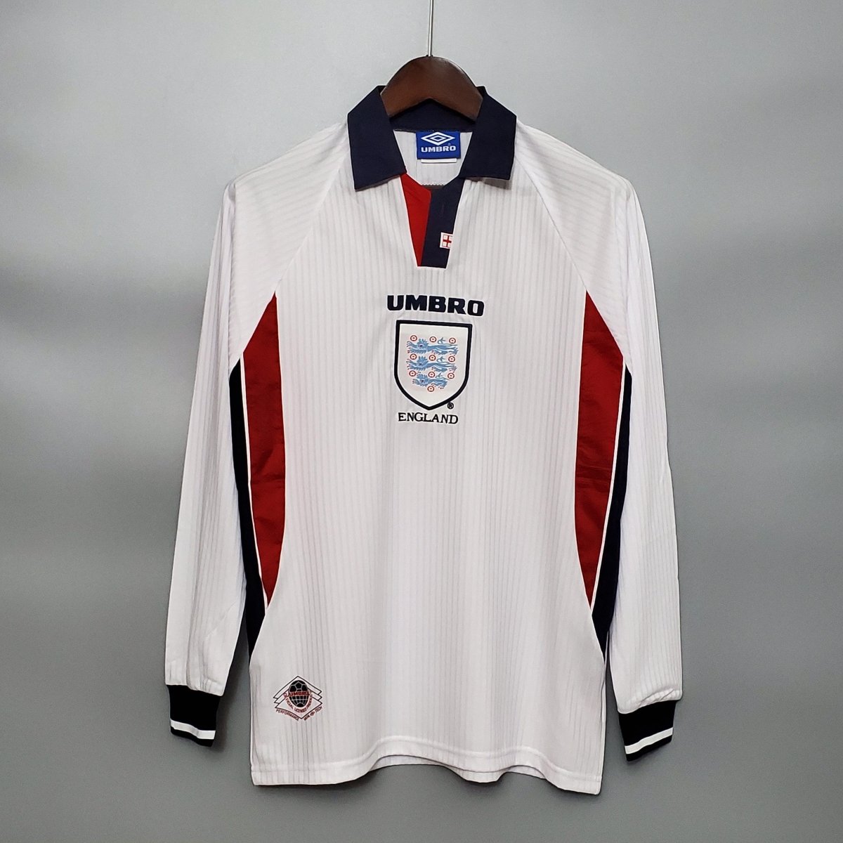 Inglaterra Home Retro 1998 Umbro - Branco
