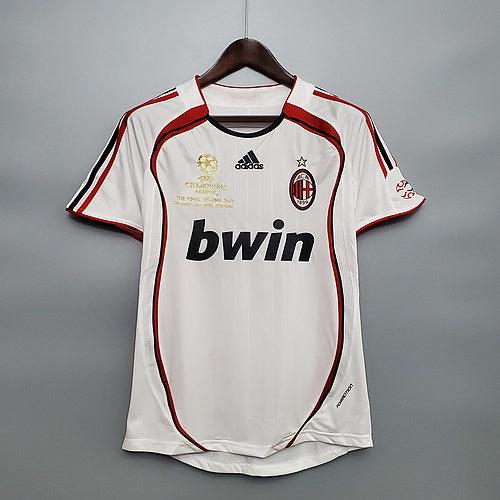 Milan Away Retrô 06/07 Adidas - Branca