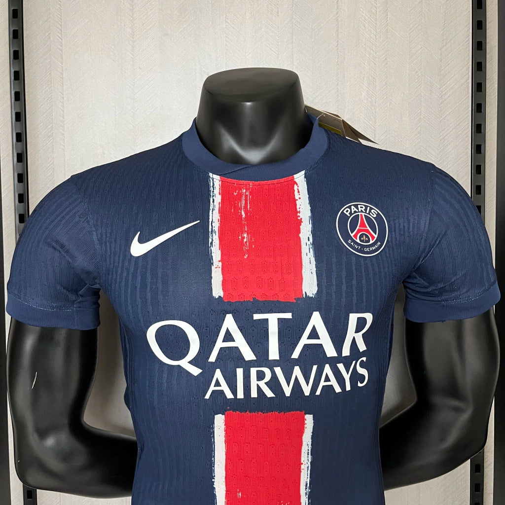 PSG Home 24/25 Jogador Nike - Azul e Vermelho