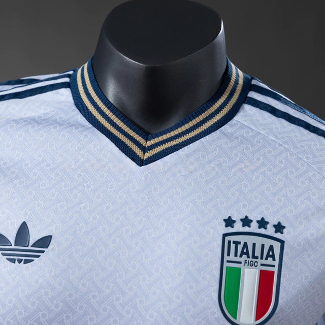 Italia Away Manga Longa 26/27 Masculina Torcedor Adidas - Branca